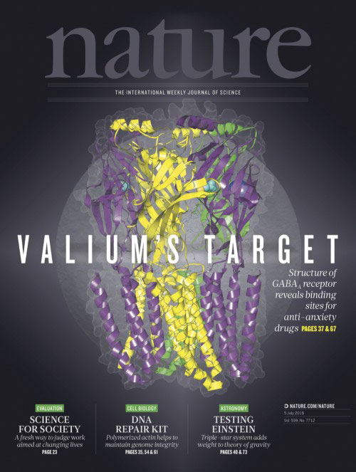 Couverture de la revue "nature" dans laquelle le Dr. Schlaudraff, chirurgien esthétique chez Concept Clinic a publié