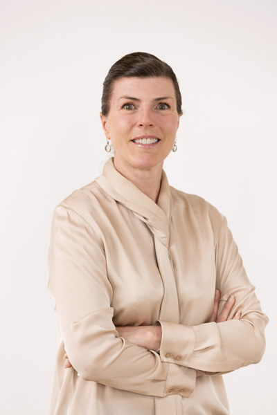 Portrait de Anette Salsgard directrice au sein de la clinique de chirurgie esthétique "Concept Clinic" à Genève