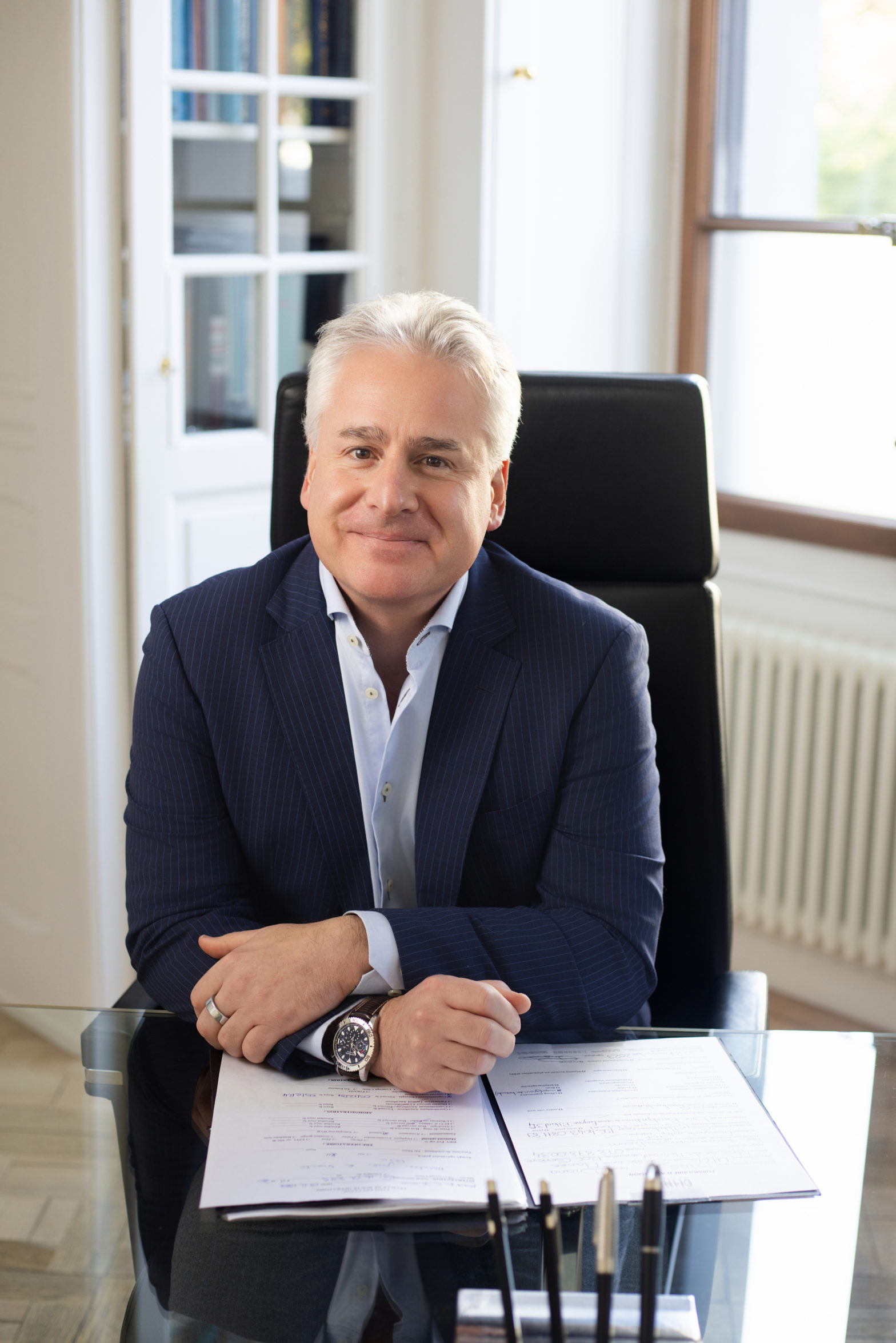 Photo du Dr Kai-Uwe Schlaudraff, président de la SWAESS et fondateur de Concept Clinic à Genève.
